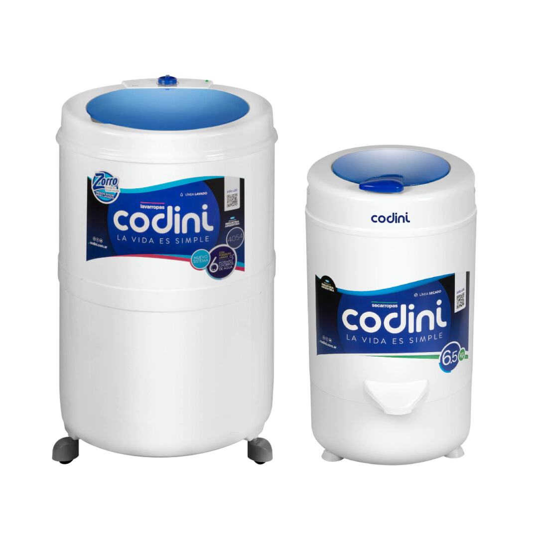 Combo Lavado Automtico Lavarropas 4054 + Secarropas 