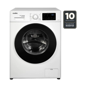 Lavarropas Autom�tico Carga Frontal 8 kg 1400 RPM Inverter A Blanco Codini - AIAFA8014B