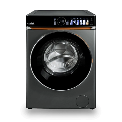 Lavasecarropas Codini 10KG Carga Frontal Gris