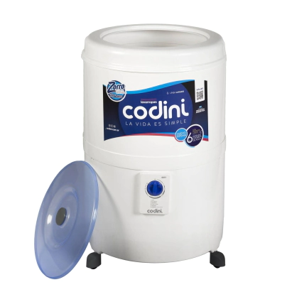 Combo Lavarropas Semiautom&aacute;tico 10 Kg Pava Termostato Codini - K4051P18T