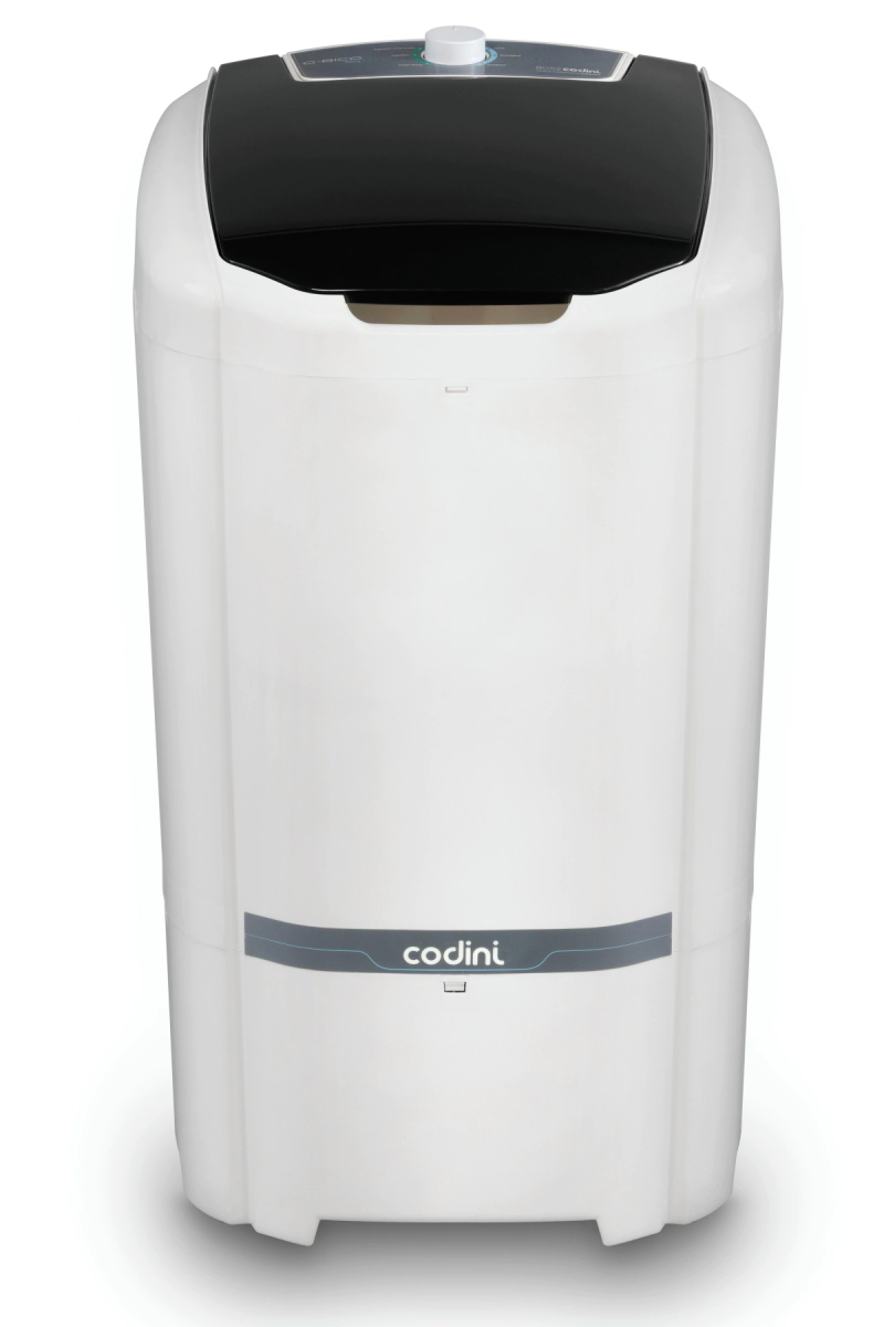 [008052] Lavarropas Semiautomático QBICO 10 kg 6 Funciones Sistema de lavado oriental Blanco Codini - 8052